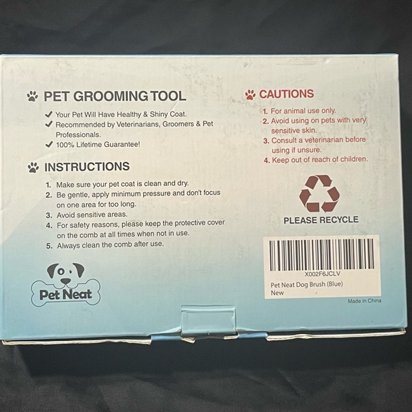 Pet Neat Dog Cat Grooming Brush - Picture 2 of 4